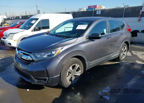 2018 Honda Cr-V Lx из США, поврежденный, VIN 2HKRW5H31JH423661